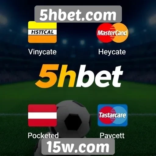 Métodos de pagamento disponíveis no 5hbet.com